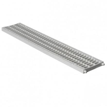 GRILLE CANIVEAU 100X500 GRISE PIETO   SGR100G FIRST PLAST FRANCE  [SGR100G]