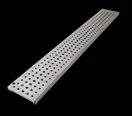 GRILLE CANIV. 999,X12,8 CARRE   INOX GDR10ATI NICOLL  [GDR10ATI]