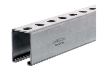 RAIL - Rail d'installation, galvanisé sendzimir MPR