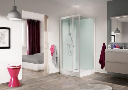 CABINE KINEPRIME GLASS 80       V.TR.CA721TTN AQUAPRODUCTION KINEDO  [CA721TTN]