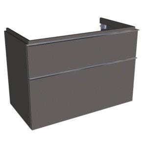 MEUBLE S/PLAN 2T.LOVELY 90 GRIS   009719AGLGP