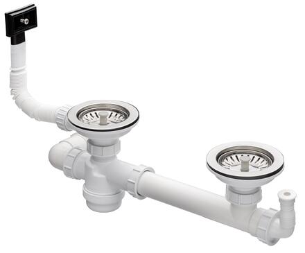 VIDAGE MANUEL EVIER 2 CUVES D90MM  FCRV090P06 MODERNA FRANCE  [FCRV090P06] 