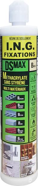SCELLEMENT CHIMIQUE - Résine pour matériaux pleins et creux - Kit complet