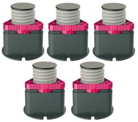 KIT DE REHAUSSE 5 PIEDS SANS FINIT. E62133-NF