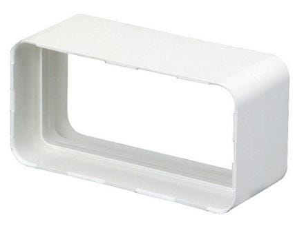 CONDUIT RECTANGULAIRE RIGIDE - Pour réseau équivalent Ø 80 ou 100 mm
