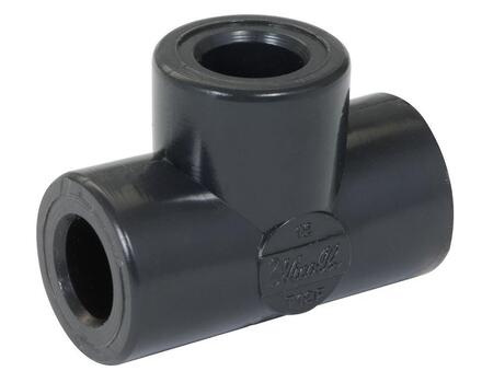 TE A COLLER PVC - FFF - 90° - Egal