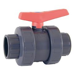 VANNE BOISSEAU F PVC-U EPDM PN16 B 40P  02456 FLUIDRA  [02456]