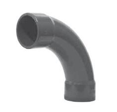 COURBE A COLLER PVC - FF - 90° - GR