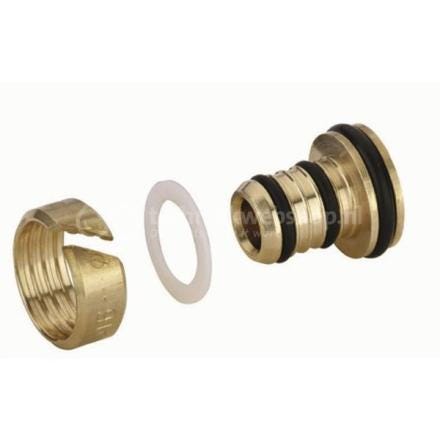 RACCORD MULTIC.D16X2MM SS ECROU -KIT 2-842060 ACOVA-ZEHNDER GROUP FRANCE  [842060]