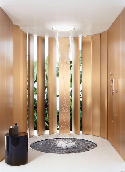 AQUAMOON - Panneau de douche avec xTool et garniture de douche