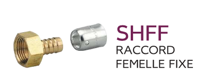RACCORD F FIXE - A Sertir