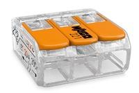 BORNE WAGO 221 MINI 3X4MM2    -B50- WAG221413 MAGELEC