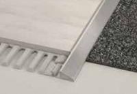 SCHLUTER-RENO-U - Profilé permettant de réaliser une transition entre deux revêtements de sols de hauteurs différentes