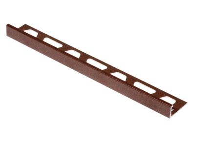 SCHLUTER-SCHIENE-TSR - Profilé droit en aluminium avec finition structurée