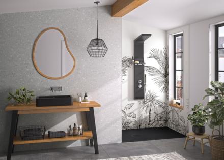 PANNEAU MUR.KINRWAL PALMIER 150X250    PM1014 AQUAPRODUCTION KINEDO  [PM1014]
