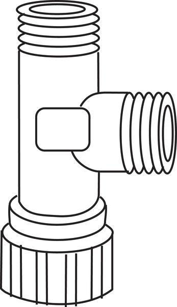 ROBINET D'ARRET G3/8" M             VS0868339 VALSIR ITALIE