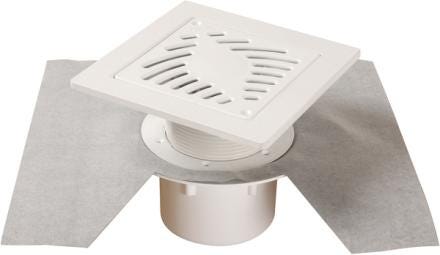 DOCIA - Siphon pour sol carrelé à hauteur ajustable