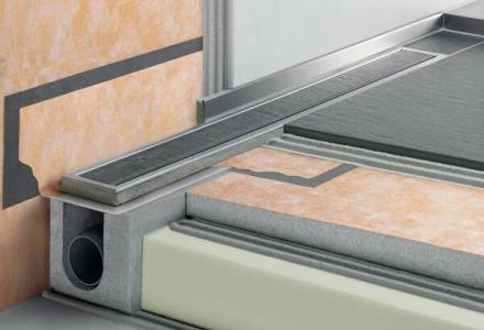 SCHLUTER-KERDI-LINE 1000MM         KLH40GE100 SCHLUTER SYSTEMS  [KLH40GE100]