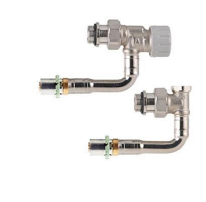 ROBINET THERMOSTATIQUE - Kit hydrocâblé thermostatique pour radiateur simple panneau