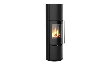 POELE A BOIS MORVAN FUSION'L 7KW NOIR  526206 SELF CLIMAT  [526206] 