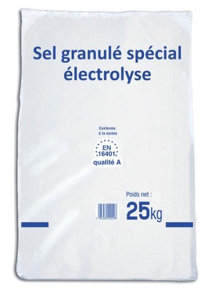 SEL POUDRE PISCINE 25KG 40/P     SAL-500-0004 SCP FRANCE  [SAL-500-0004]