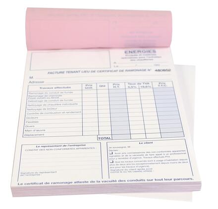 ACCESSOIRES - Carnet de ramonage