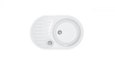 EVIER 1C.SINGLE2-D BLANC ARTIC  FRANKE 075944