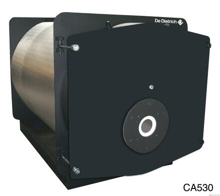 CA 430 - CA 530 - CHAUDIERE ACIER A EQUIPER D'UN BRULEUR FIOUL/GAZ - 233 A 2600 KW - Chaudière CA 530 - - Fonte à équiper d'un brûleur - Cheminée - Pour Chauffage Seul
