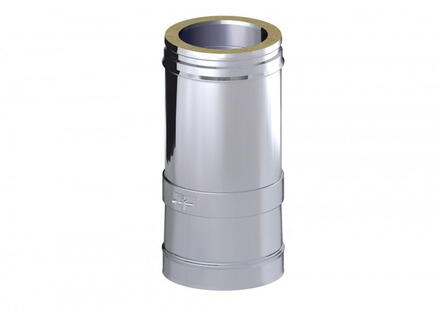 Double paroi en acier inoxydable avec isolation