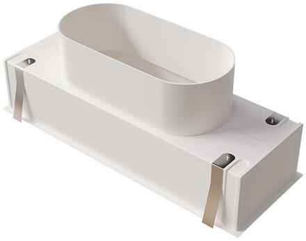 PLENUM EN ABS - Pour grille de soufflage