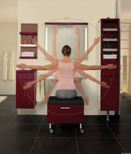 LIFETIME - Lavabo autoportant