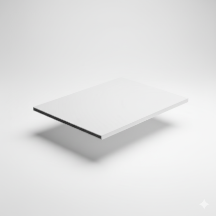 PLAQUE EURO ACP F BL MAT DIG/BRIL 3X2050X1000 FEITENG ALUMINIUM  [RIC-P001A1] 