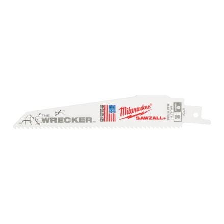 LAME SCIE SABRE WRECKER 150MM (X5)   48475701 TECHTRONIC INDUSTRIES FRANCE  [48475701]