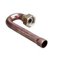 RACCORD COUDE 180 JOINT PLAT GAZ CU14   24225
