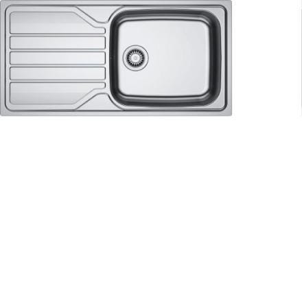 EVIER ENC. FLL 611-XL DEKOR MANU INOX  392258 FRANKE FRANCE  [392258] 