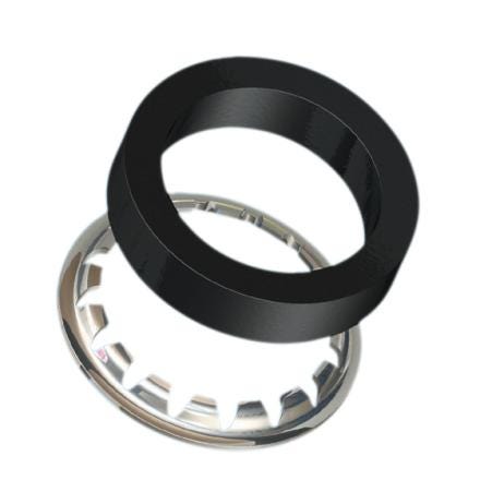 COLLET MOBILE - Joint caoutchouc + bague inox