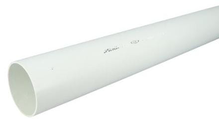TUBE PVC BLANC