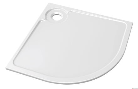 LATITUDE - Receveur 1/4 de rond ultraplat à encastrer