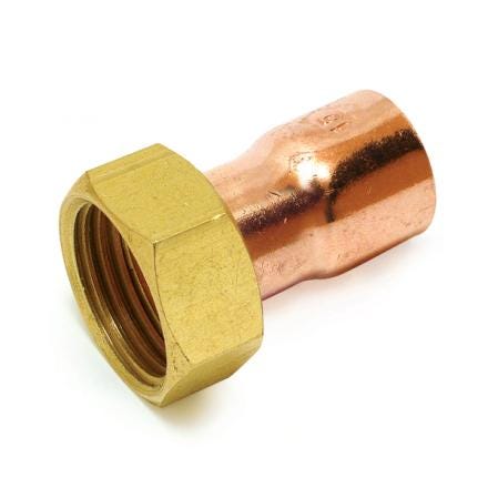 RACCORD SUDO LAITON - FF - 2 pièces - Droit - C359GLCU