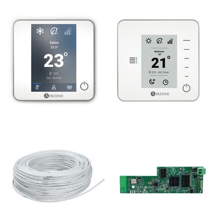 PACK THERMOSTAT CONNECTE - BLUEZERO Think