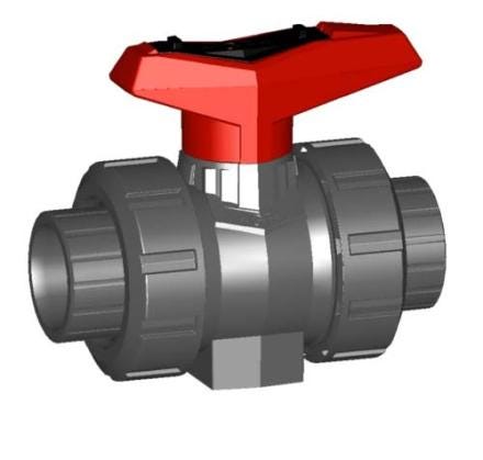 ROBINET BIL.546 PVC/EPDM INS.  1/2 161546742A FISCHER GEORG