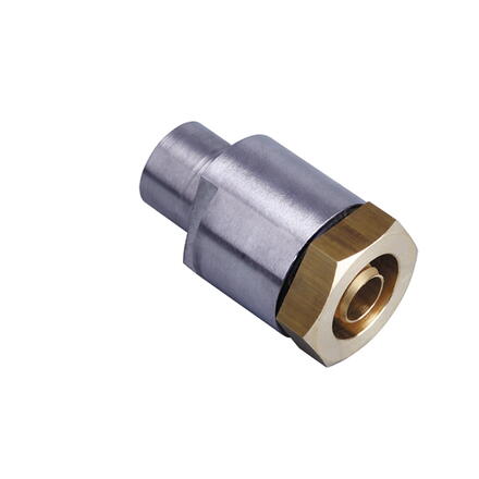 RACCORD POUR TUBE POLYETHYLENE - Raccord métal plastique à souder sur acier