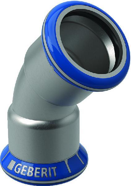COUDE MAPRESS ACIER INOX - FF - 45°