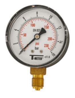 MANOMETRE - Radial - Boitier ABS - SEC