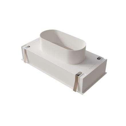 PLENUM EN ABS - Pour grille de soufflage