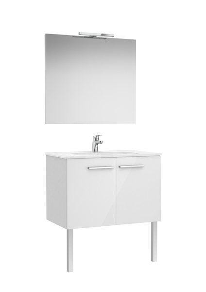 PACK MEUBLE VICTORIA 2P 80 BLC/BR  A851662806 ROCA SANITAIRE  [A851662806]