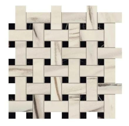 CAR. MARVEL BIANCO F. BASKET WEAVE MATT  AOVJ