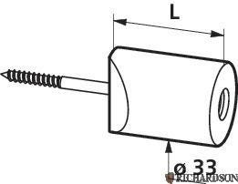 EQUIPEMENT POUR STALLE - Cale d'angle d'urinoir