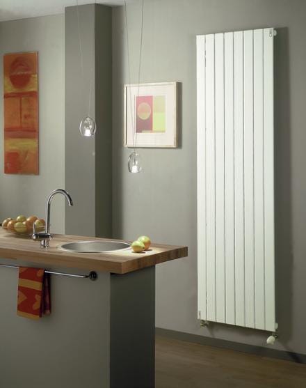 FASSANE PACK A AILETTES - CLXD - Radiateur tubulaire décoratif de chauffage central horizontal en acier