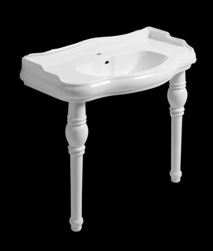 PIEDS CERAMIQUE POUR LAVABO X2        WPG1083 ONDYNA  [WPG1083] 